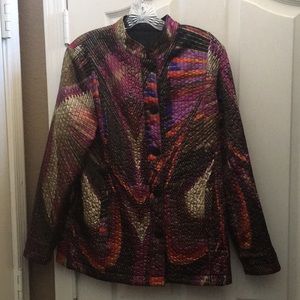 FINAL MARKDOWN Ladies Chico’s Reversible Jacket (1 [M/8])